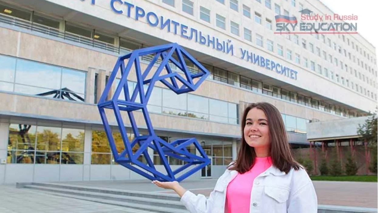 Moskova Devlet İnşaat Üniversitesi Kız Öğrenci